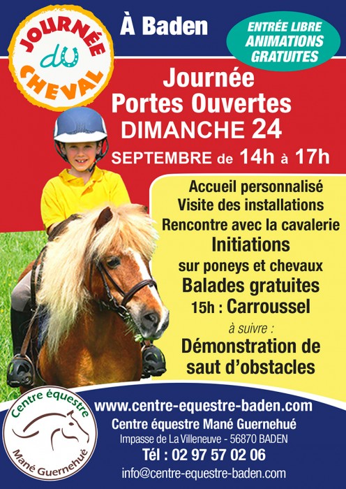Journée du Cheval à Baden Portes ouvertes au Centre équestre