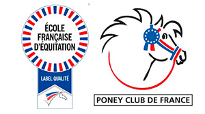 Label Poney Club de France Centre équestre Mané Guernehué