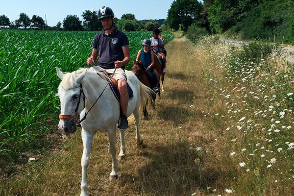 Balade sur les sentiers du domaine Mané Guernehué