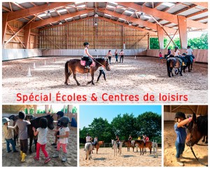 L'accueil des groupes scolaires et extra-scolaires au centre équestre Mané Guernehué à Baden