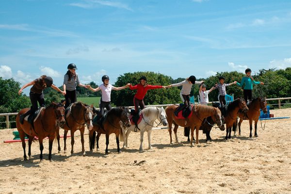 Stage d'équitation au centre équestre Mané Guernehué