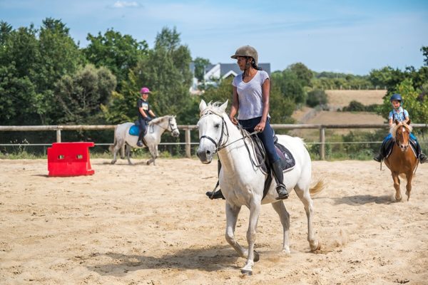 Stage d'équitation © Mathieu ESNAULT Morbihan Tourisme