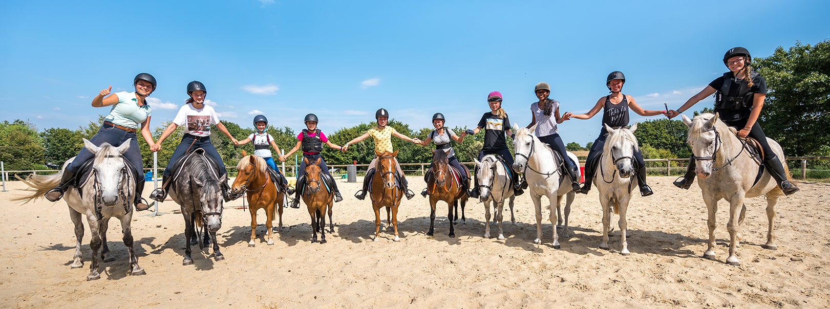 Stages d’équitation en juillet et août