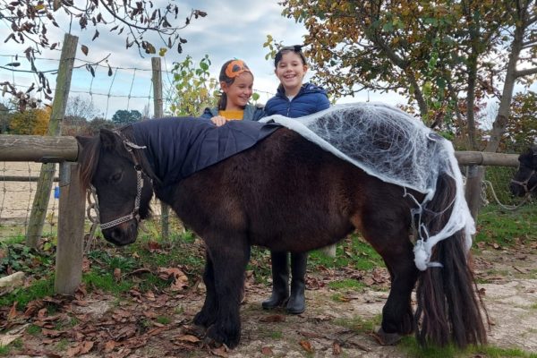 Fête d'Halloween au centre équestre Mané Guernehué