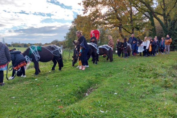 Fête d'Halloween au centre équestre Mané Guernehué