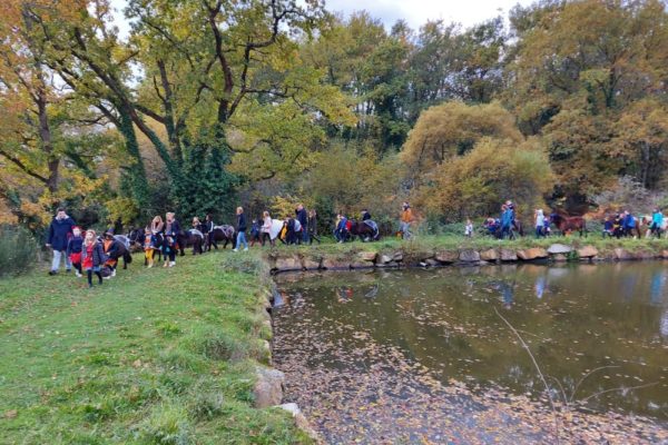 Fête d'Halloween au centre équestre Mané Guernehué