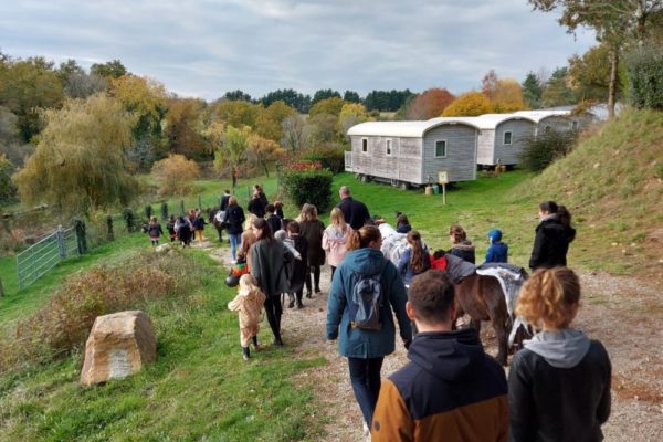 Fête d'Halloween au centre équestre Mané Guernehué