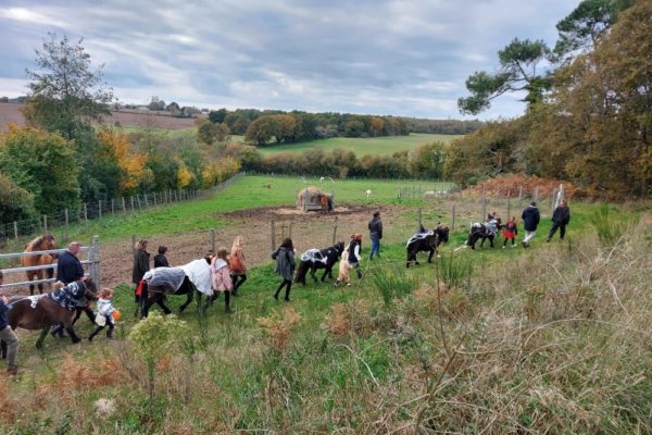 Fête d'Halloween au centre équestre Mané Guernehué