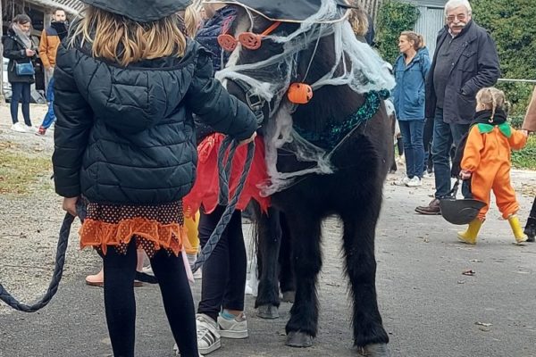 Fête d'Halloween au centre équestre Mané Guernehué