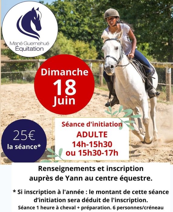 Dimanche 18 juin initiation Adulte